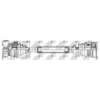 Привод в сборе AUDI A4 I-II/VW PASSAT V 1.6-2.0 94-05 лев. +ABS GSP 203002