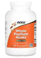 NOW Foods, Psyllium Husk, шелуха семян подорожника, 340 г (12 унций)