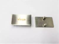 Viega Дизайн вставки 406 матовый хром трапа душевого-лотка ADVANTIX VARIO