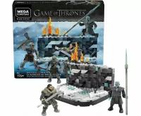 Конструктор Игра престолов Битва за стеной Mattel Mega Construx Game of Thrones, 176 элементов + фигурки