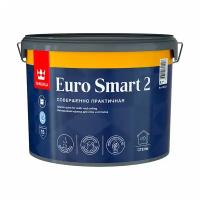 Краска моющаяся для стен и потолков Euro Smart-2 (Евро-2) TIKKURILA 9л белый (база А)