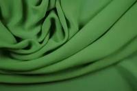 Ткань креповый шифон травяного цвета