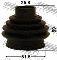 комплект пыльника наружного шруса, 2315PCCR FEBEST 2315P-CCR