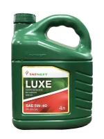 Моторное масло Tatneft Luxe 5W-40 синтетическое 4 л