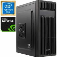 Компьютер PRO-2156403 Intel Pentium Gold G6400 4000МГц, Intel B560, 8Гб DDR4, NVIDIA GeForce GT 1030 4Гб, SSD 1Тб, HDD 2Тб, 500Вт, Midi-Tower