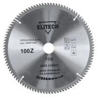 Диск пильный Elitech 255*30 100зуб по алюминию (1820.116900)