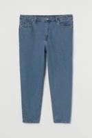 Ультравысокие джинсы свободного кроя H&M Mom - синий - 48