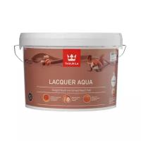 TIKKURILA EURO LACQUER AQUA лак интерьерный, антисептирующий, защитный, полуглянцевый (9л)