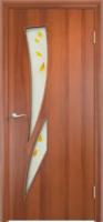 Межкомнатная дверь ВДК Стрелиция ДОФ, Цвет итальянский орех, 800x2000 мм (комплект: полотно + коробочный брус + наличники)