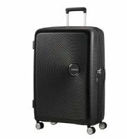 Чемодан на колесах American Tourister Soundbox, 67 см, черный