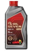 Синтетическое моторное масло S-OIL 7 RED #9 SP 0W-20, 1л