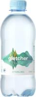 Вода природная питьевая Gletcher / Глетчер газированная ПЭТ 0.35 л (12 штук)