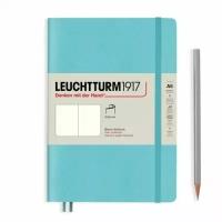 Блокнот Leuchtturm Rising Colours, 61 лист, без линовки, аквамарин, А5