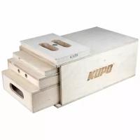 Комплект деревянных подставок Kupo KAB-41K Nesting Apple box set 