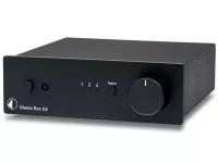 Интегральный стереоусилитель Pro-Ject Stereo Box S2 black