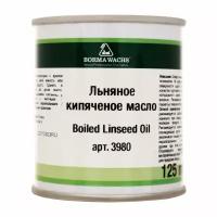 Льняное кипяченое масло (олифа льняная) Borma Boiled Linseed Oil 125 мл 3980.125