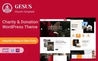 Шаблон Wordpress Gesus - Charity & Donation Тема WordPress