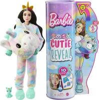 Кукла Barbie Cutie Reveal милашка и плюшевый единорог