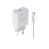 Блок питание USB Type C (сеть) Earldom ES-EU4 с кабелем для iPhone