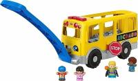 Игрушка Fisher-Price Little People Большой желтый школьный автобус