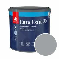 Краска моющаяся Tikkurila Euro Extra 20 RAL 7040 (Серое окно - Window grey) 2,7 л