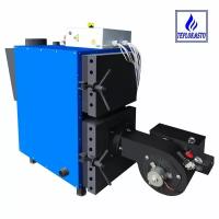 Комбинированный автоматический котел на отработке и на дровах теплокасто TKS-КУ 30 кВт 220/12V, для помещения в 300 кв.м