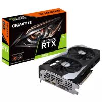 Видеокарта Gigabyte WindForce nVidia RTX 3050 8192 14000 128 RTL [GV-N3050WF2OC-8GD] RTX3050 WINDFORCE OC 8GB GDDR6 128bit HDMI DP DVI-D