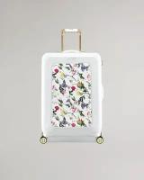 Жесткий чемодан Ted Baker Raidet Scattered Bouquet Medium Trolley Case средний (белый)