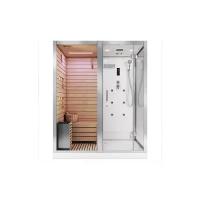 Комбинированная сауна 2в1 Cerutti SPA Albano-l CT8350 180x110 см, профиль белый