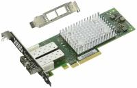 Сетевой адаптер QLogic QLE2692-SR-CK 16Gb Dual Port FC HBA PCIe 3.0 x8 2xSFP+ SR Full Height NVMe over Fibre Channel