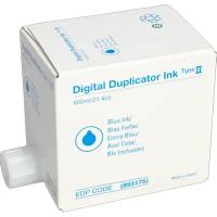 Ricoh Чернила для дупликатора тип II синие DIGITAL DUPLICATOR INK BLUE TYPE II (CS)