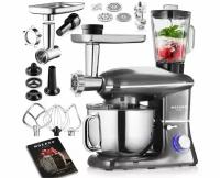 Кухонный комбайн с мясорубкой Mozano Kitchen Assistant 2200 Вт серый