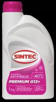 Охлаждающая Жидкость Sintec Antifreeze Premium G12+ -40 Красный 1Кг SINTEC арт. 990453