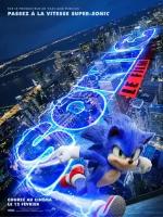 Плакат, постер на бумаге Sonic the Hedgehog/Соник в кино/игровые/игра/компьютерные герои персонажи. Размер 21 х 30 см