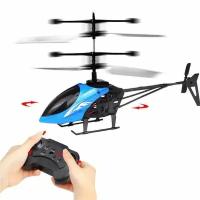 Вертолет Syma Phantom S107H, 22 см, синий