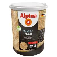 Лак паркетный Alpina глянцевый бесцветный 0.9 л