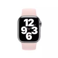 Монобраслет силиконовый Chalk Pink Solo Loop Размер 4 (Розовый мел) Apple Watch 41mm (38mm; 40mm) MKWE3ZM/A