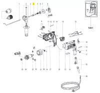 Шпиндель BE 650/SB 650/SBE 650/SBE 650 Impuls METABO 340037410