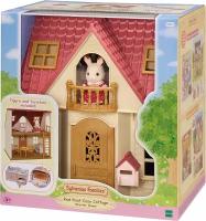 Кукольный домик Sylvanian Families, в комплекте - 1 фигурка, аксессуары