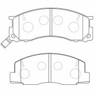 PN1273 Тормозные колодки дисковые FiTurama