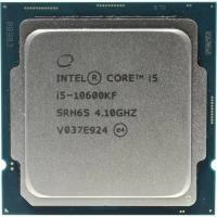 Процессор Intel Процессор Intel Core i5 10600KF OEM (CM8070104282136, SRH6S)