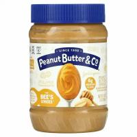 Peanut Butter & Co., Арахисовая паста, пчелиные колени, 454 г (16 унций)