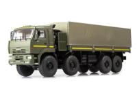 Kamaz 6560 8X8 onboard with tent (ussr russian truck) dark green | КАМАЗ-6560 бортовой с тентом