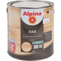 Лак для дерева Alpina шелково-матовый 2.5 л