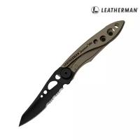 Мультитул карта LEATHERMAN Skeletool KBX (832615, 832619) Coyote Tan