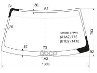 Стекло Лобовое Daihatsu Storia/Toyota Duet M10# 98-04 XYG арт. M100G LFW/X