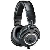 Наушники Audio-Technica ATH-M50X, проводные, черный 4ATHM50x