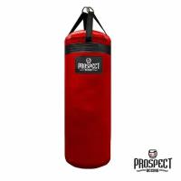 Вертикальный боксёрский мешок Prospect Boxing из натуральной кожи150/60 см, 110 кг / Боксерская груша