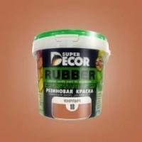 Супер Декор Резиновая краска Кирпичная (Super Decor Rubber) 12 кг