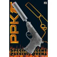 SOHNI-WICKE Пистолет «Специальный агент PPK» с глушителем, 25-зарядный
